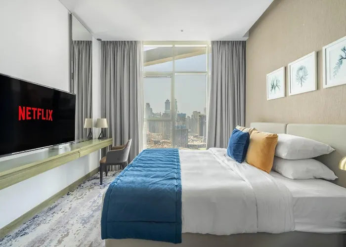 Guestready - Sleek Stay With Dubai Canal View